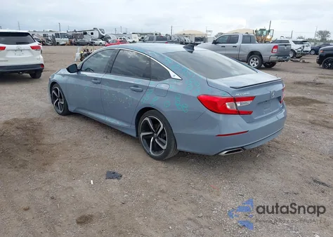 2022 Honda Accord Sport from USA, damaged, VIN 1HGCV1F37NA117180